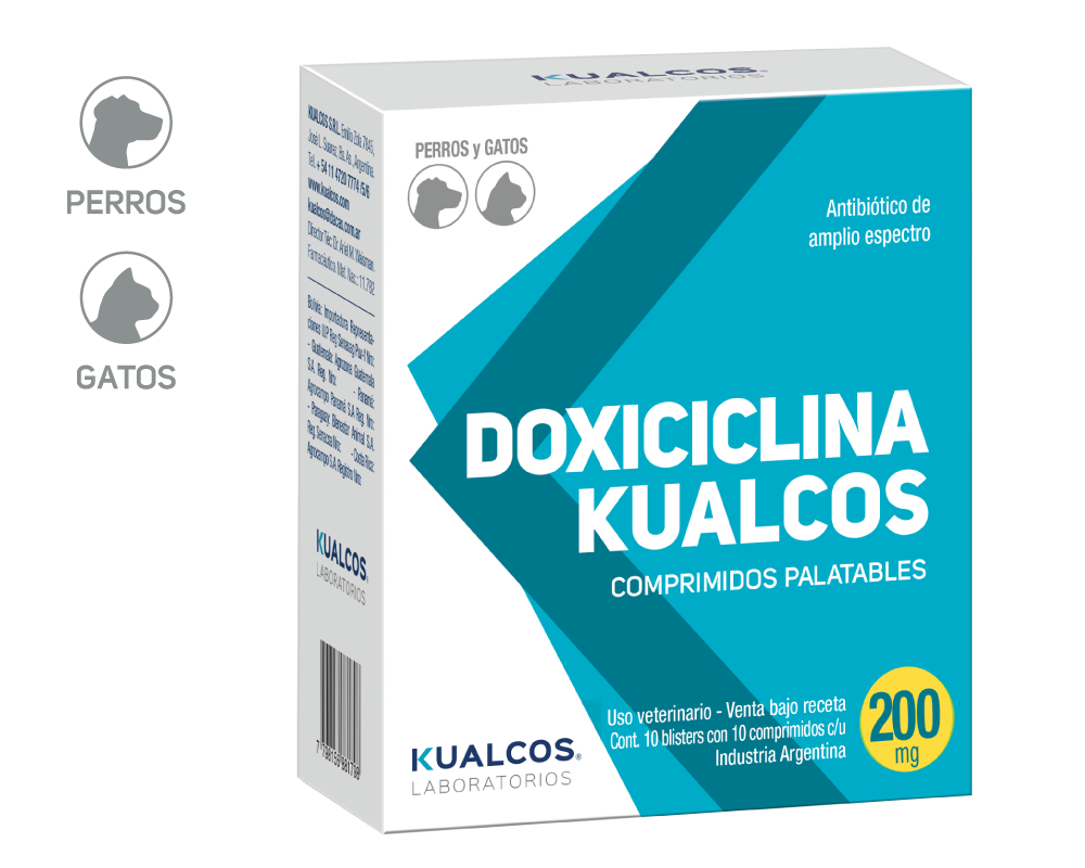 Doxiciclina Kualcos 200 mg