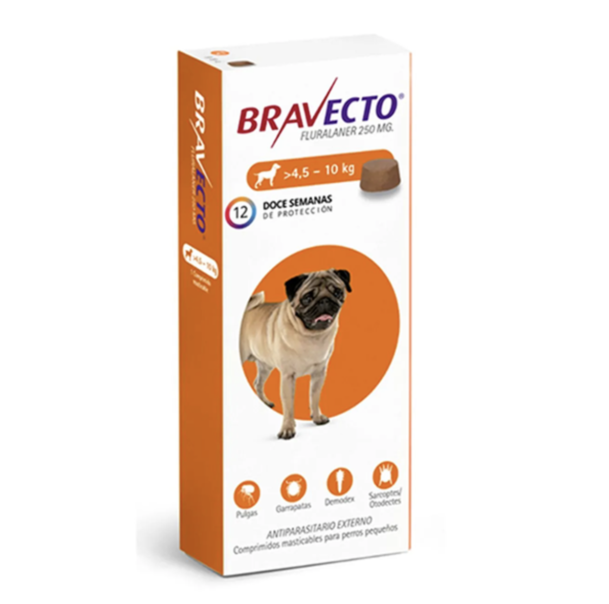 Bravecto Perros 4,5 a 10 kg