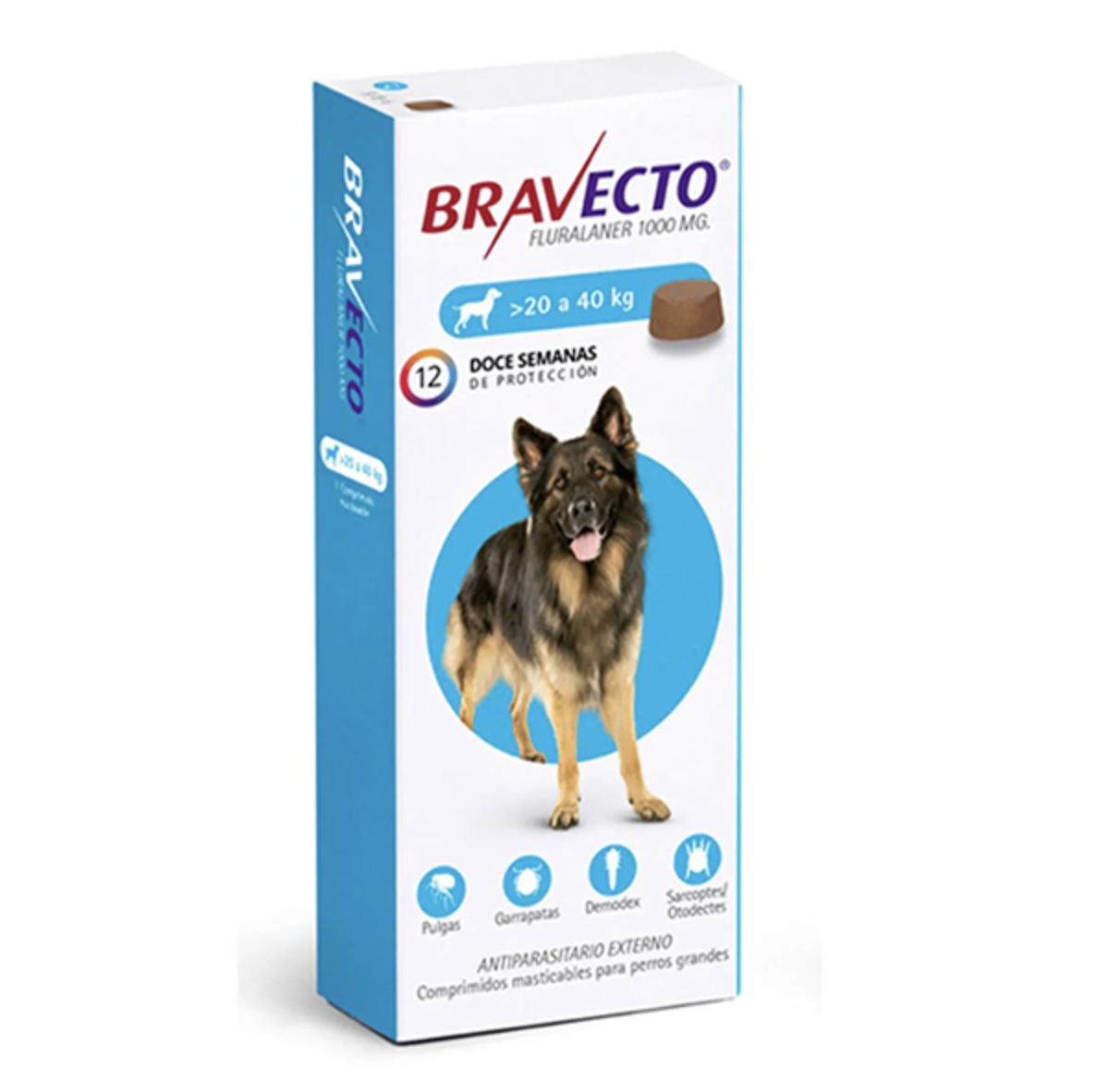 Bravecto Perros 20 a 40 kg