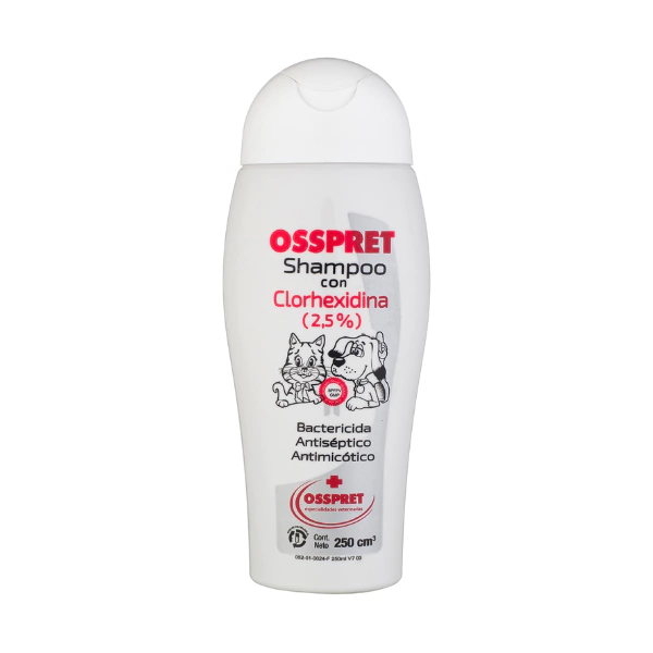 Shampoo Osspret Clorhexidina