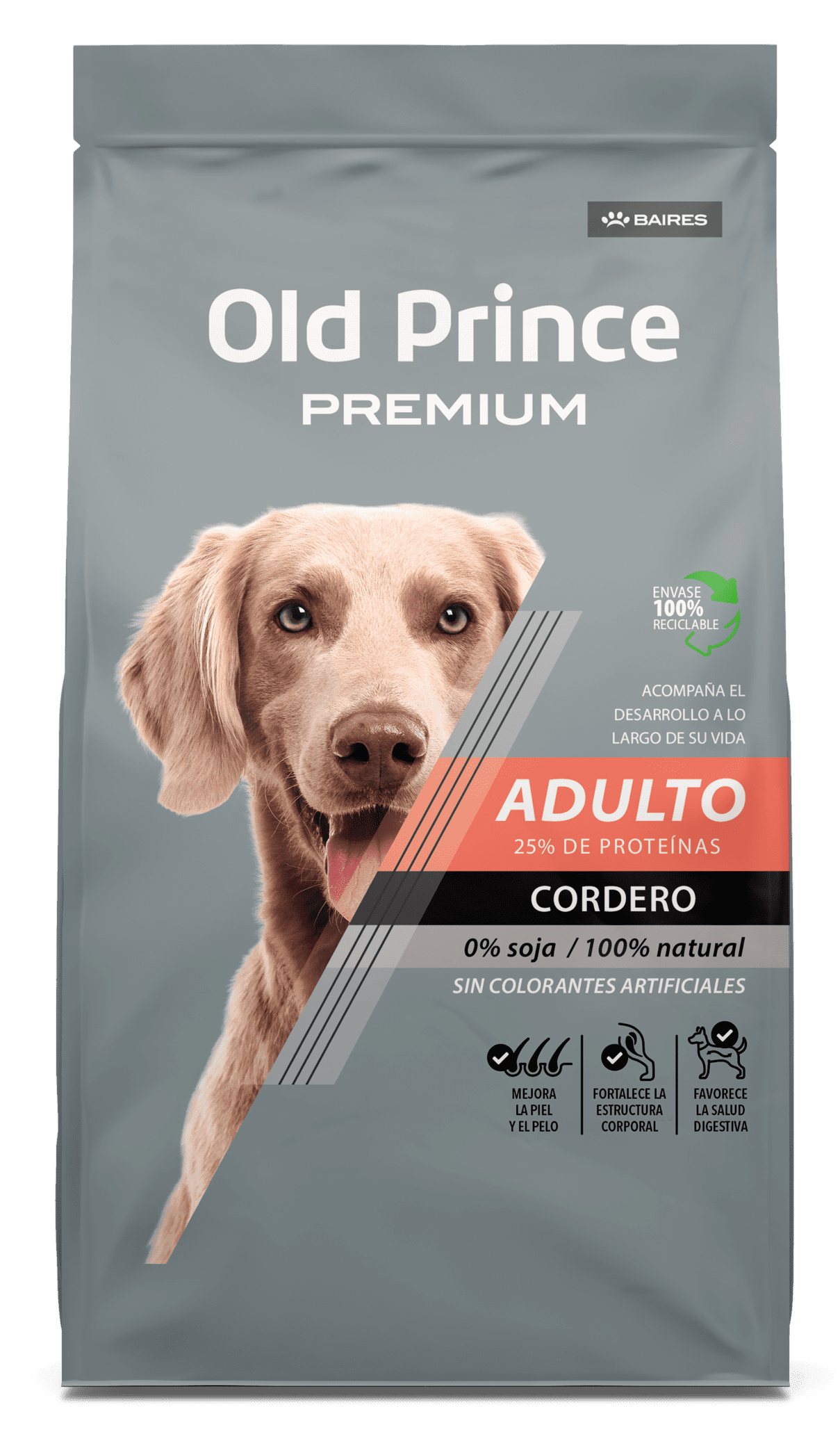 Old Prince Cordero Perro Adulto
