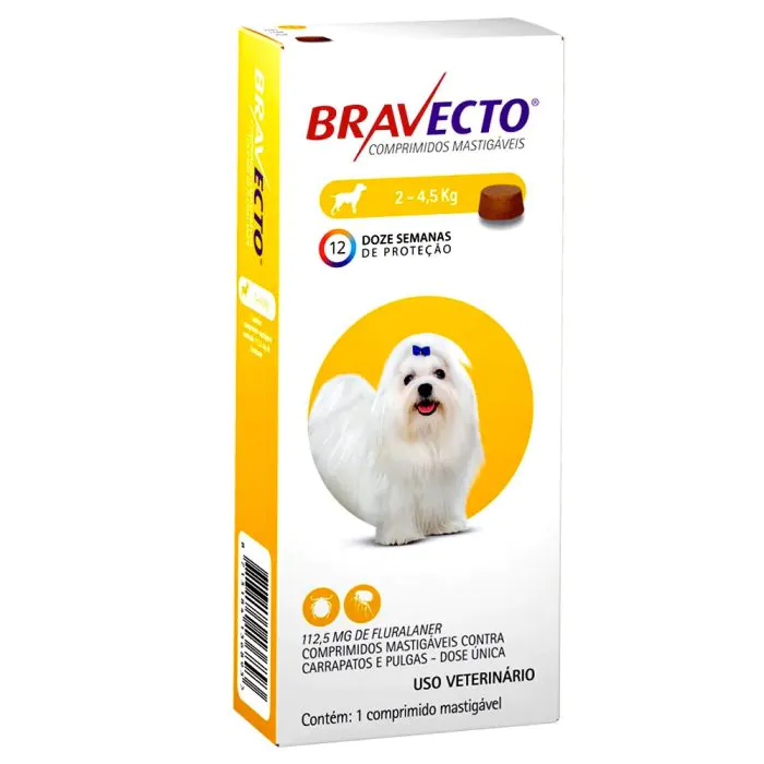Bravecto Perros 2 a 4.5 kg