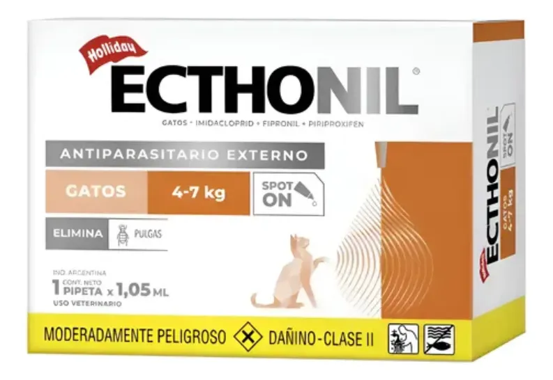 Ecthonil gato 4 a 7 kg