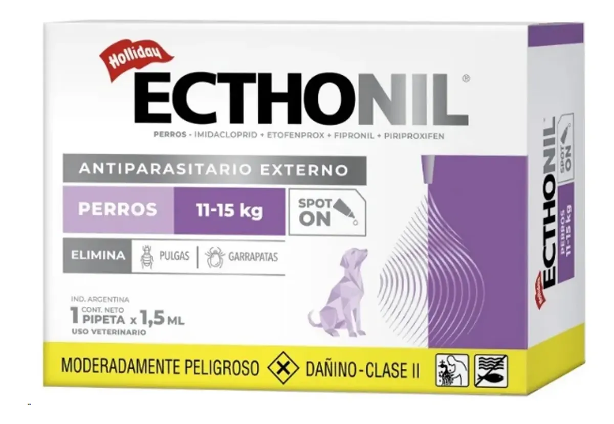 Ecthonil perro 11 a 15 kg