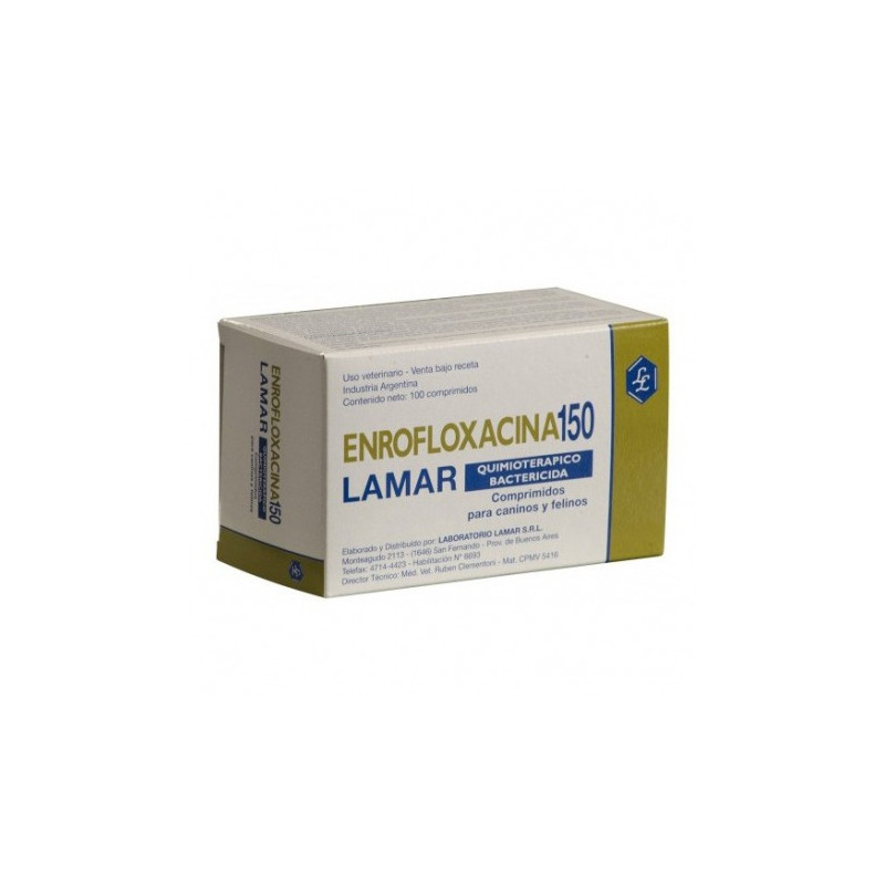 Enrofloxacina 150 mg