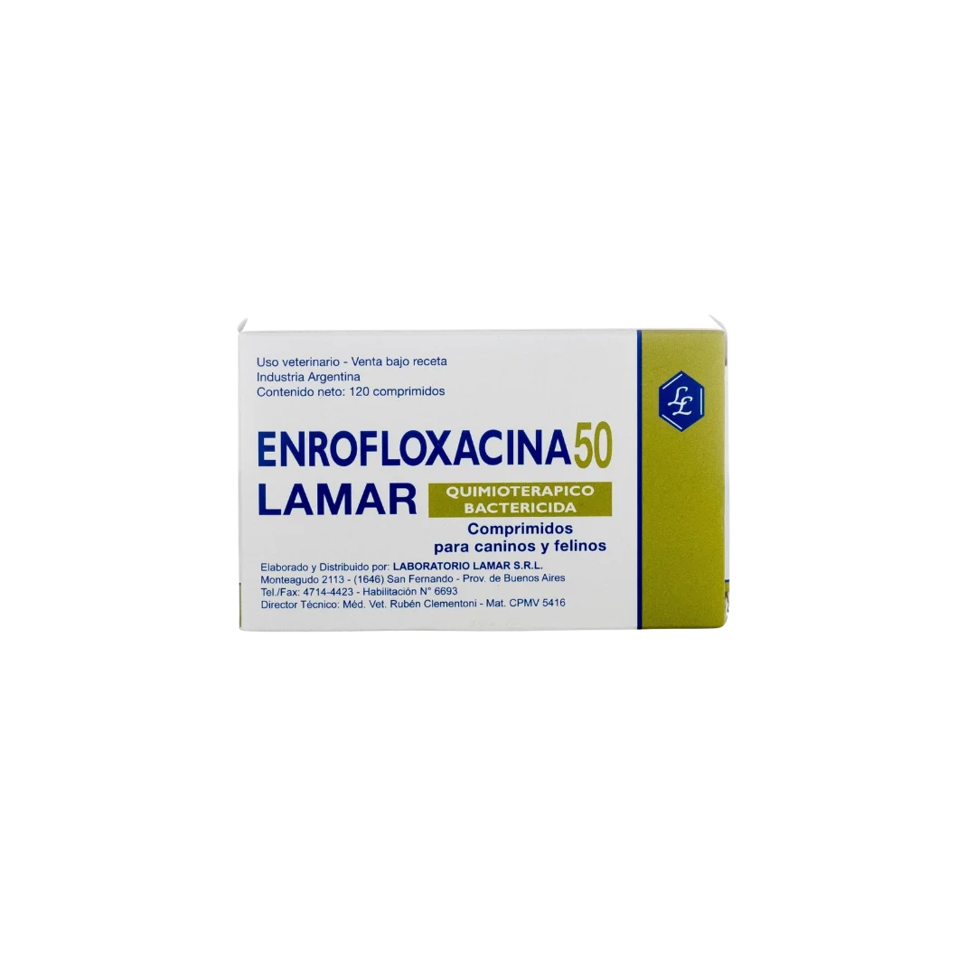 Enrofloxacina 50 mg